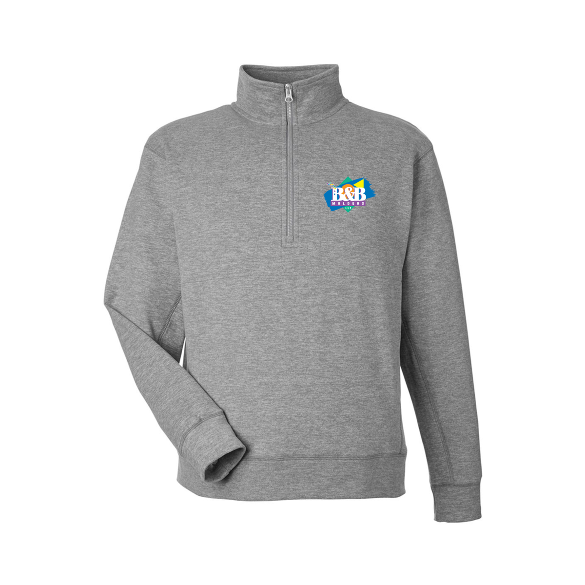 J. America Unisex Electric Fleece Quarter-Zip Sweatshirt