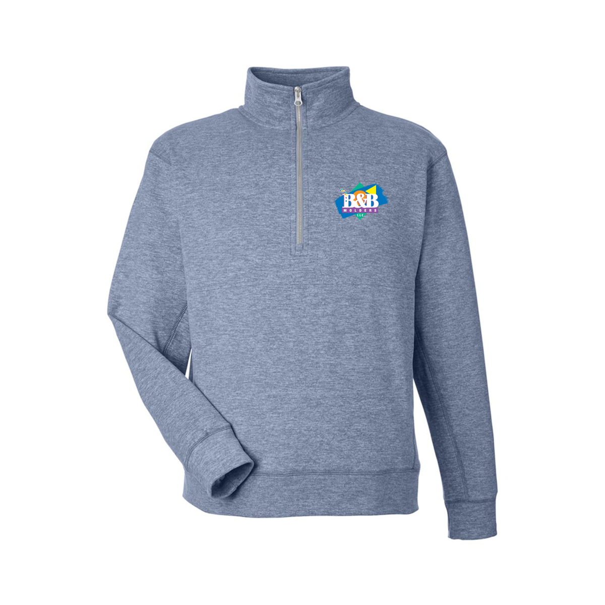 J. America Unisex Electric Fleece Quarter-Zip Sweatshirt