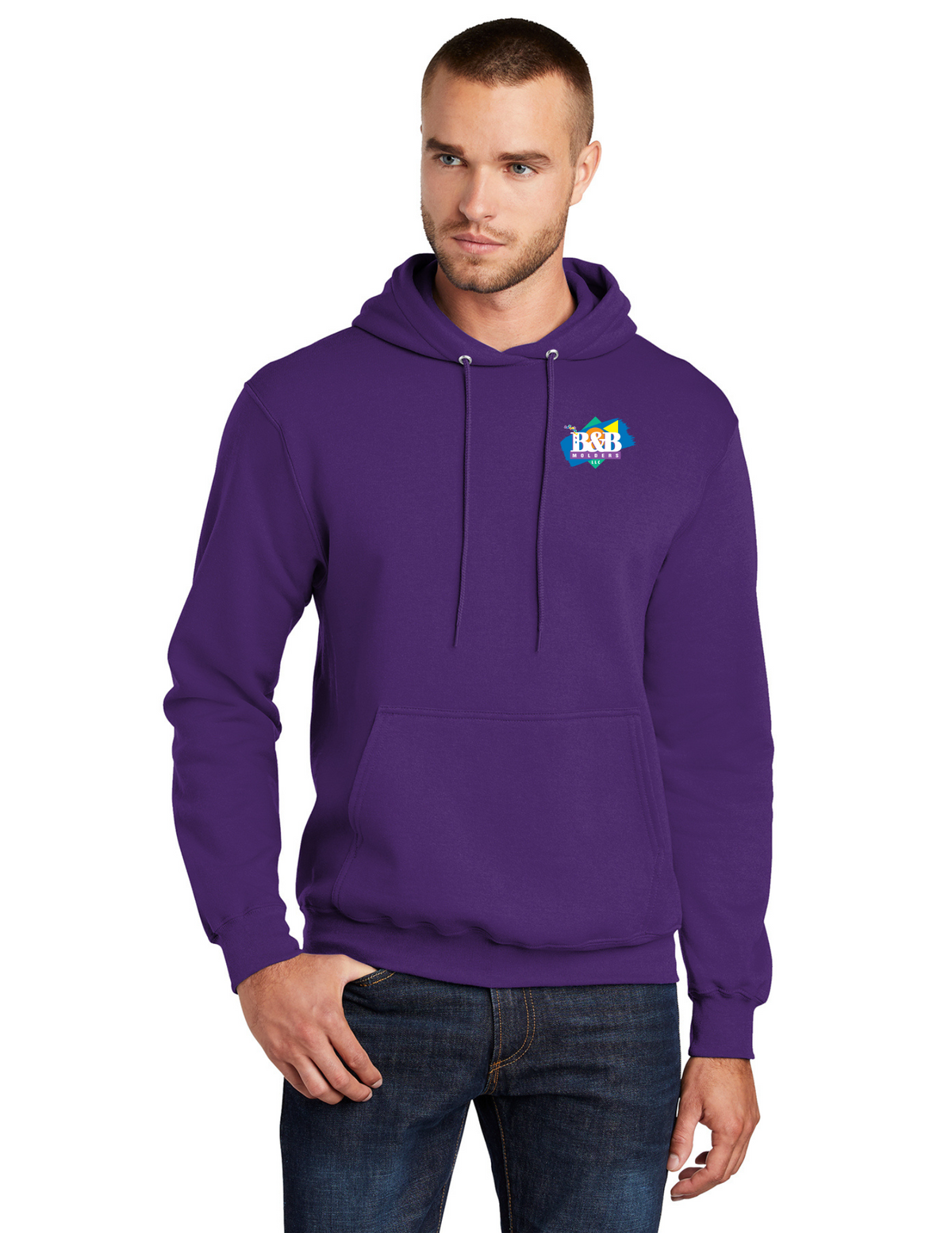 Port & Company® Core Fleece Pullover Hooded Sweatshirt