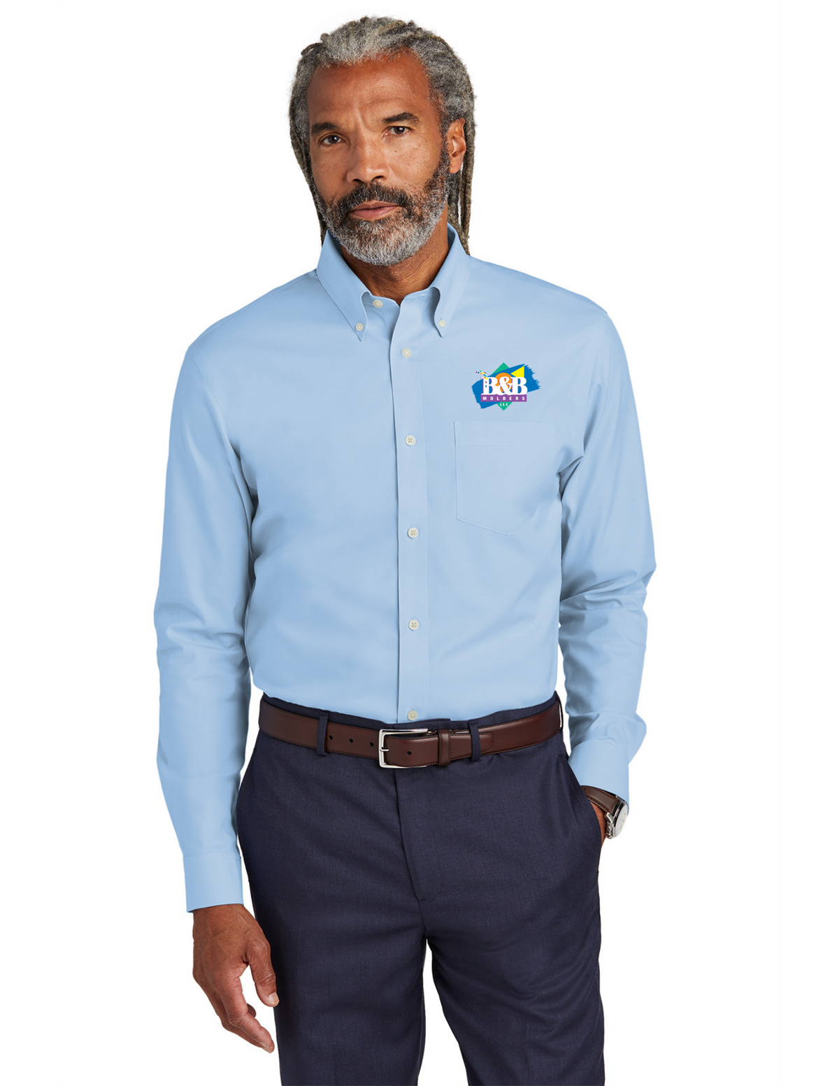 Brooks Brothers® Wrinkle-Free Stretch Pinpoint Shirt