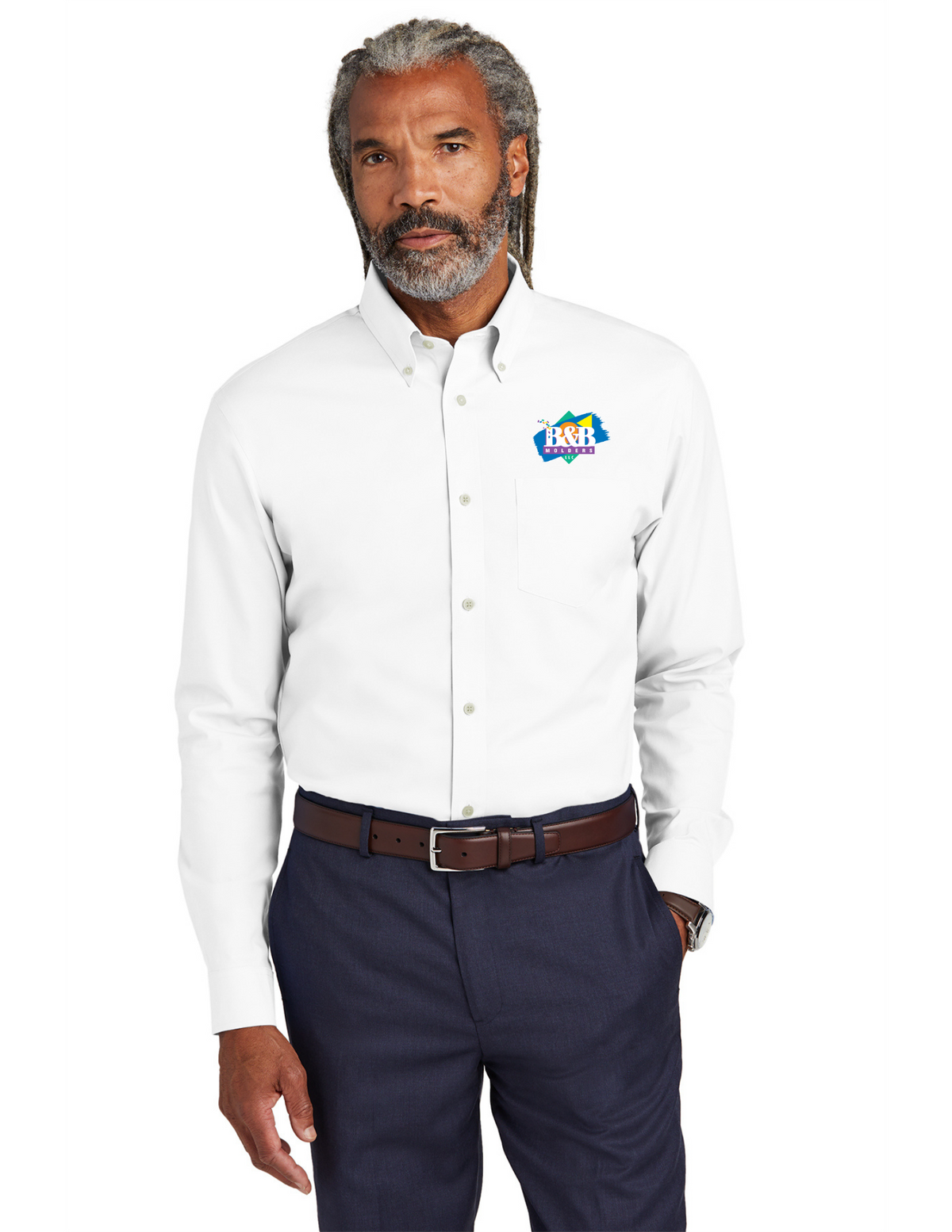 Brooks Brothers® Wrinkle-Free Stretch Pinpoint Shirt